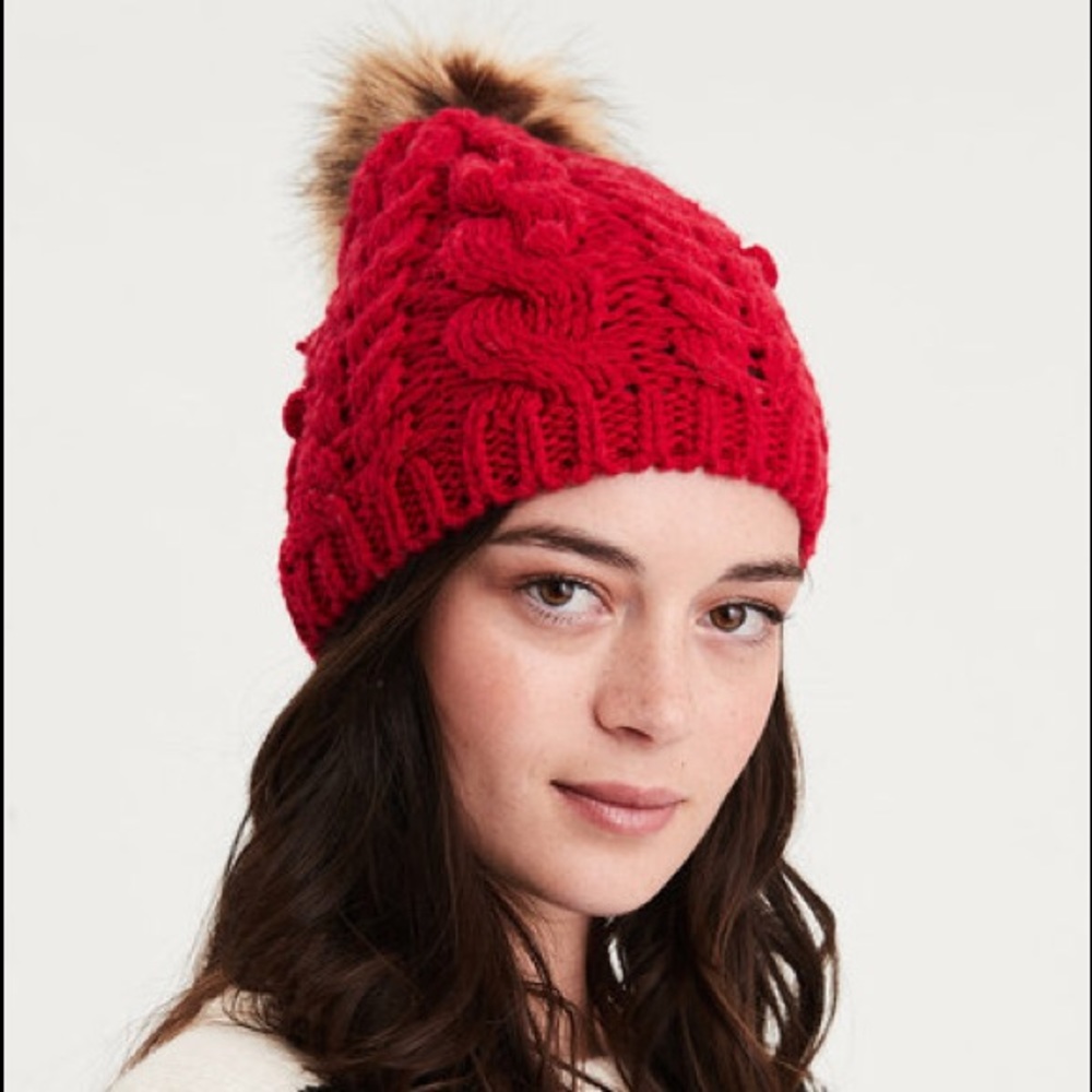 NWT Red beanie